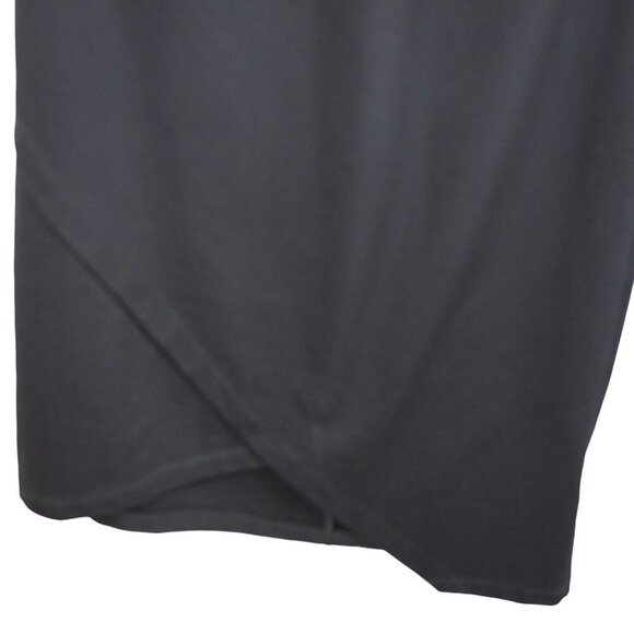 EUC Nasty Gal Asymmetrical Black Bodycon Dress SZ XL Y2K Retro Grunge - Picture 4 of 7